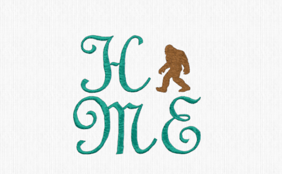 Home Bigfoot: A Cozy Holiday Embroidery Review
