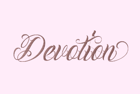 Reviewing Devotion Lettering for Real Embroidery Projects