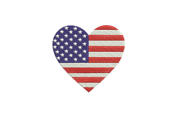 Reviewing the USA Flag on Heart Shape for Boutique Sweatshirts